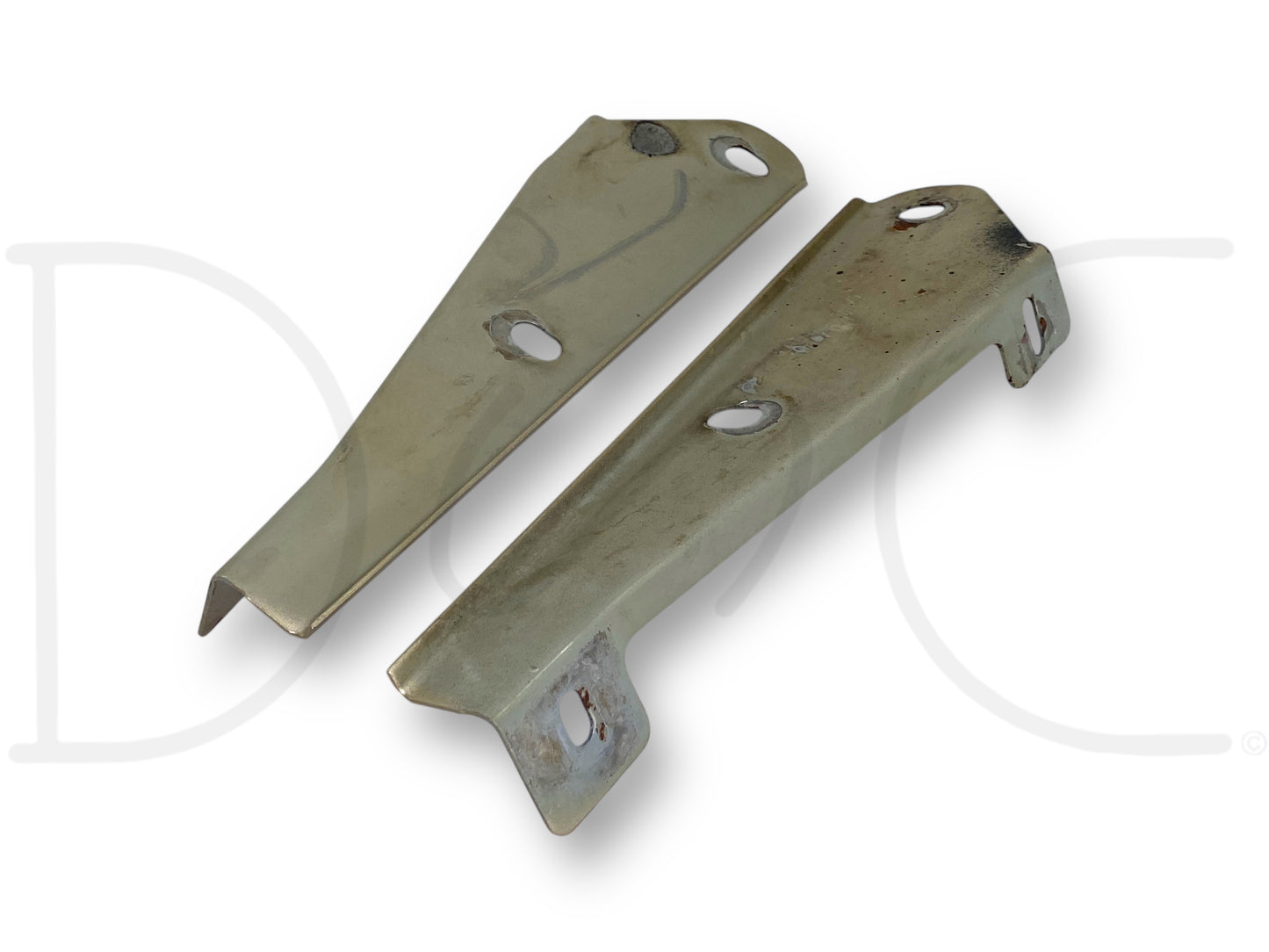 99-07 Ford F250 F350 Header Panel Bracket Set OE Mounts Pair RH Right LH Left