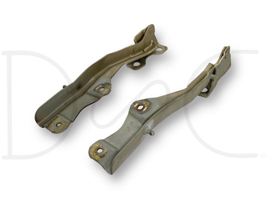 99-07 Ford F250 F350 Super Duty Hood Hinge Set Tan Hood Hinges OE RH LH Pair