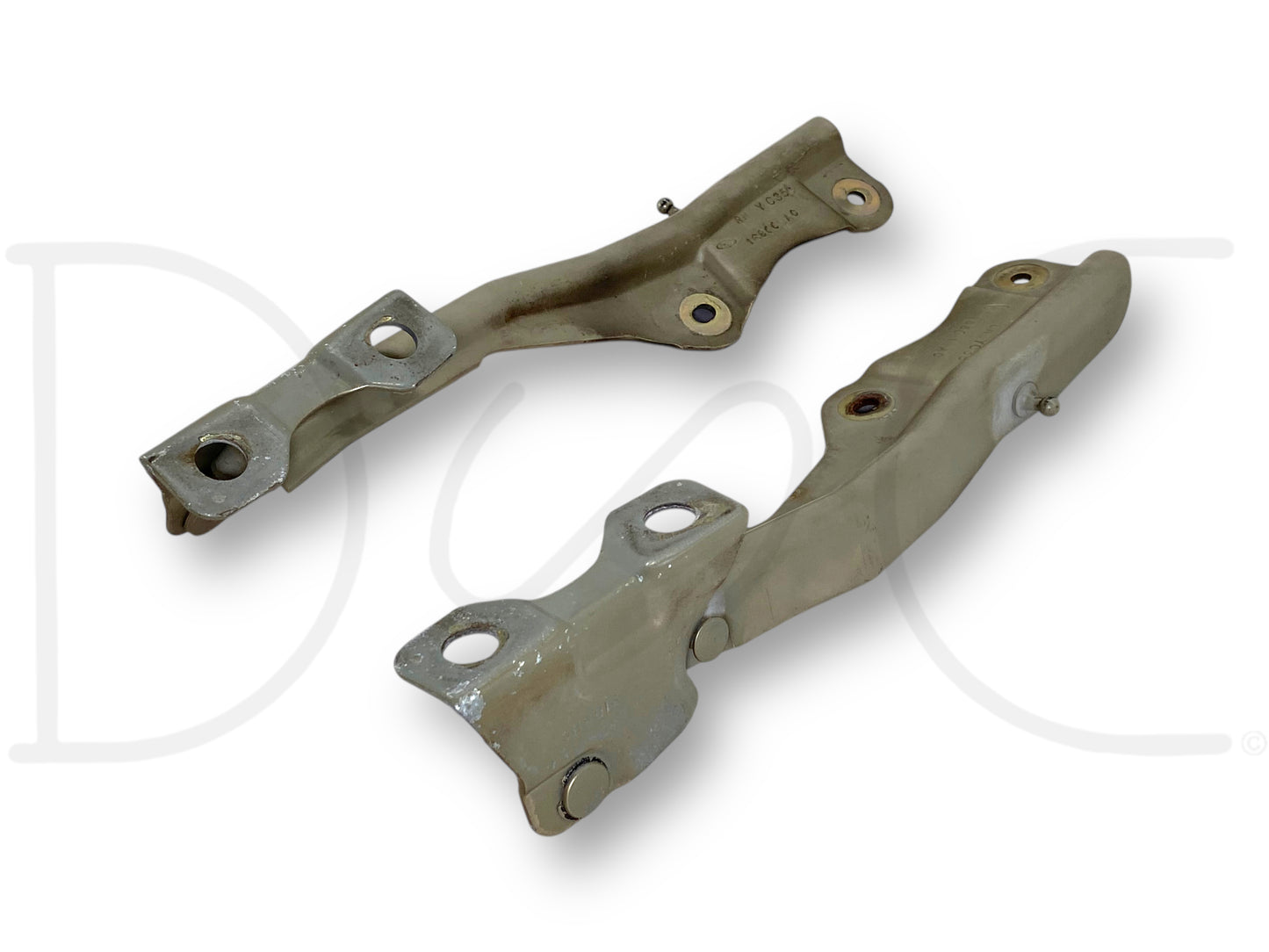 99-07 Ford F250 F350 Super Duty Hood Hinge Set Tan Hood Hinges OE RH LH Pair