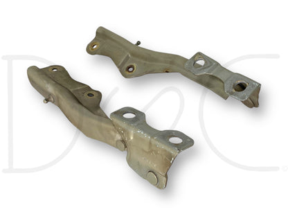 99-07 Ford F250 F350 Super Duty Hood Hinge Set Tan Hood Hinges OE RH LH Pair