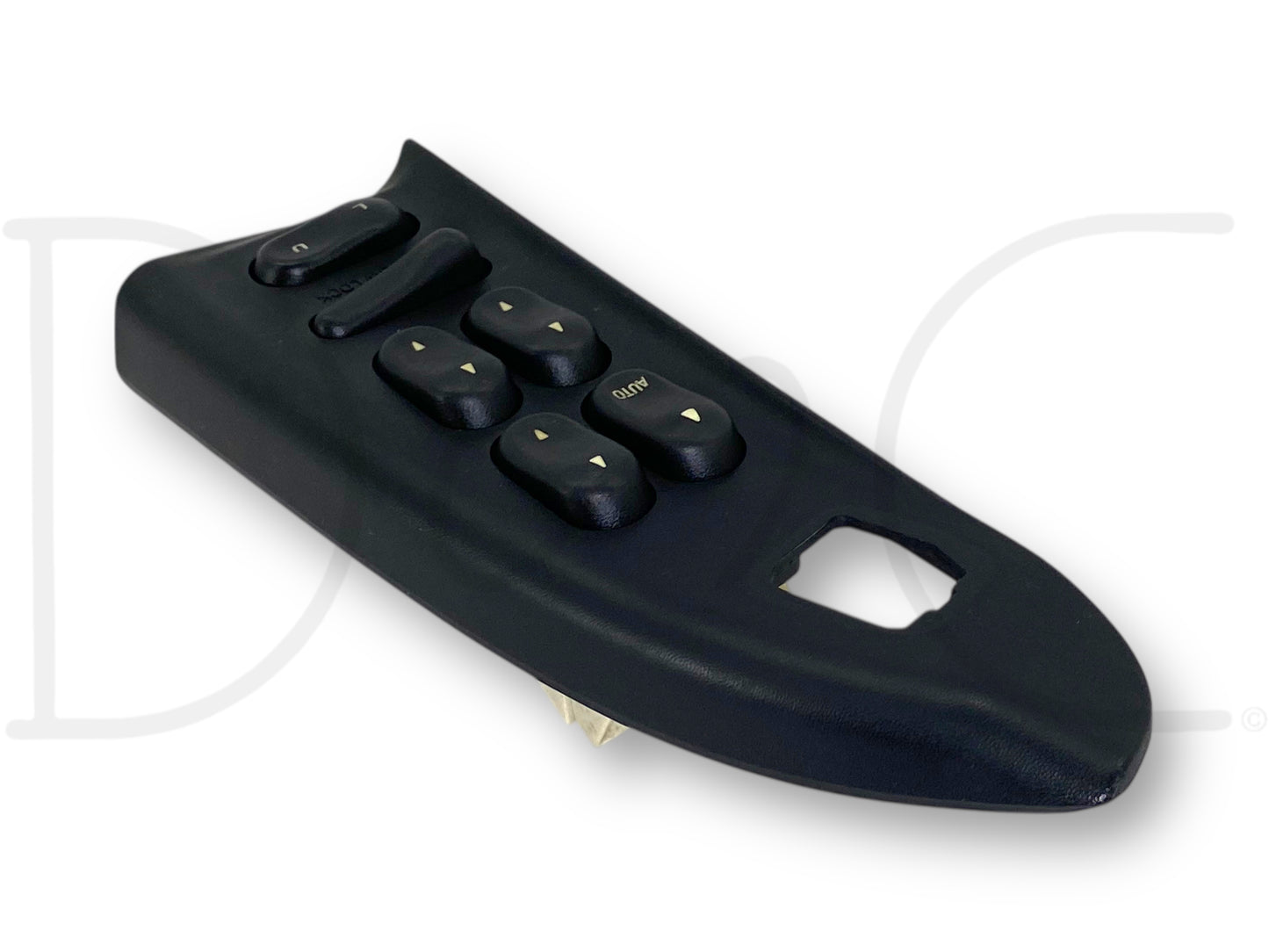 99-01 Ford F250 F350 LH Left Driver Front Power Window Lock Switch Panel Black