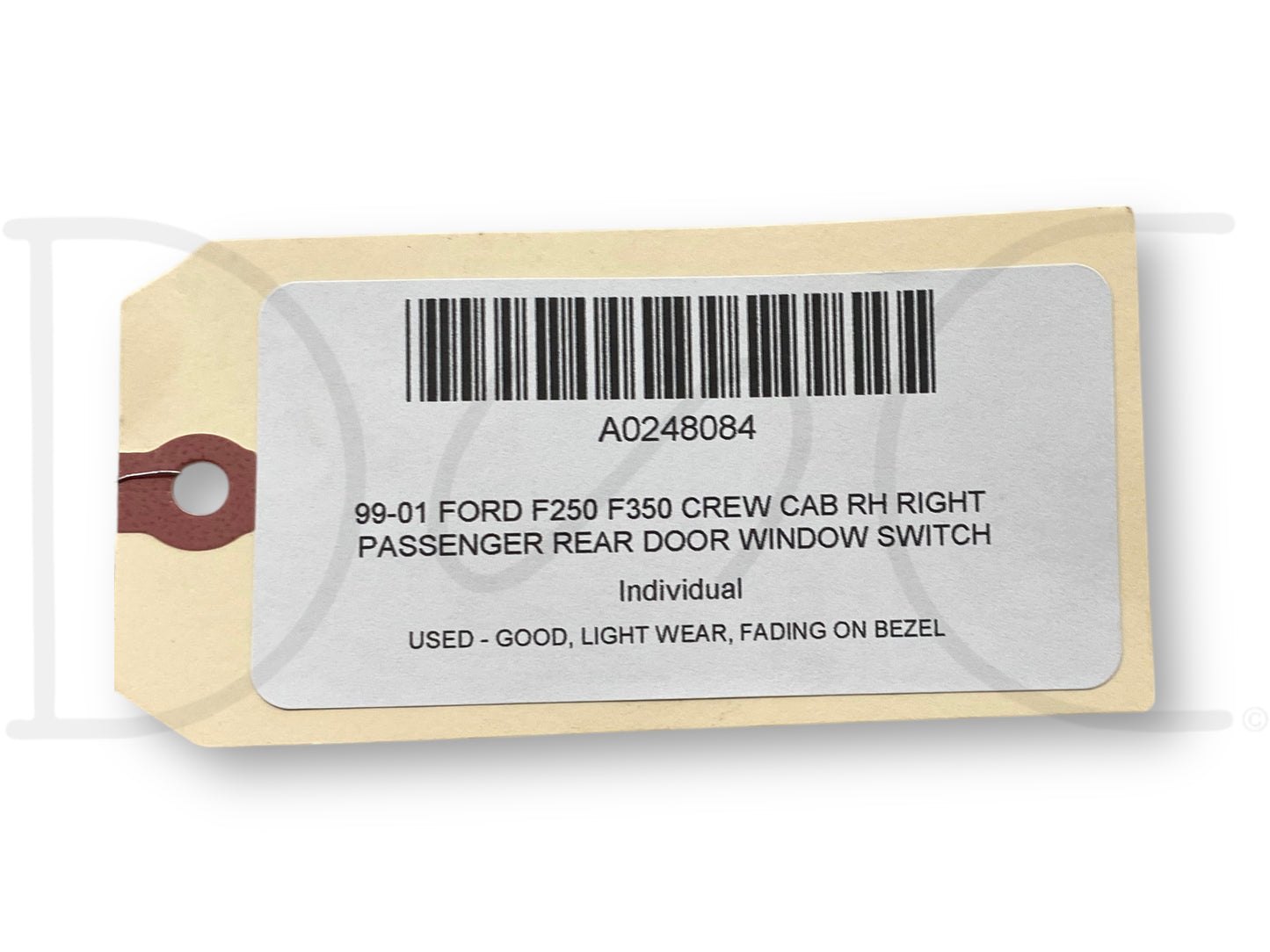 99-01 Ford F250 F350 Crew Cab RH Right Passenger Rear Door Window Switch
