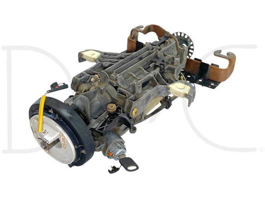 02-04 Ford F250 F350 Tilt Steering Column Auto Trans W/ Key & Clockspring