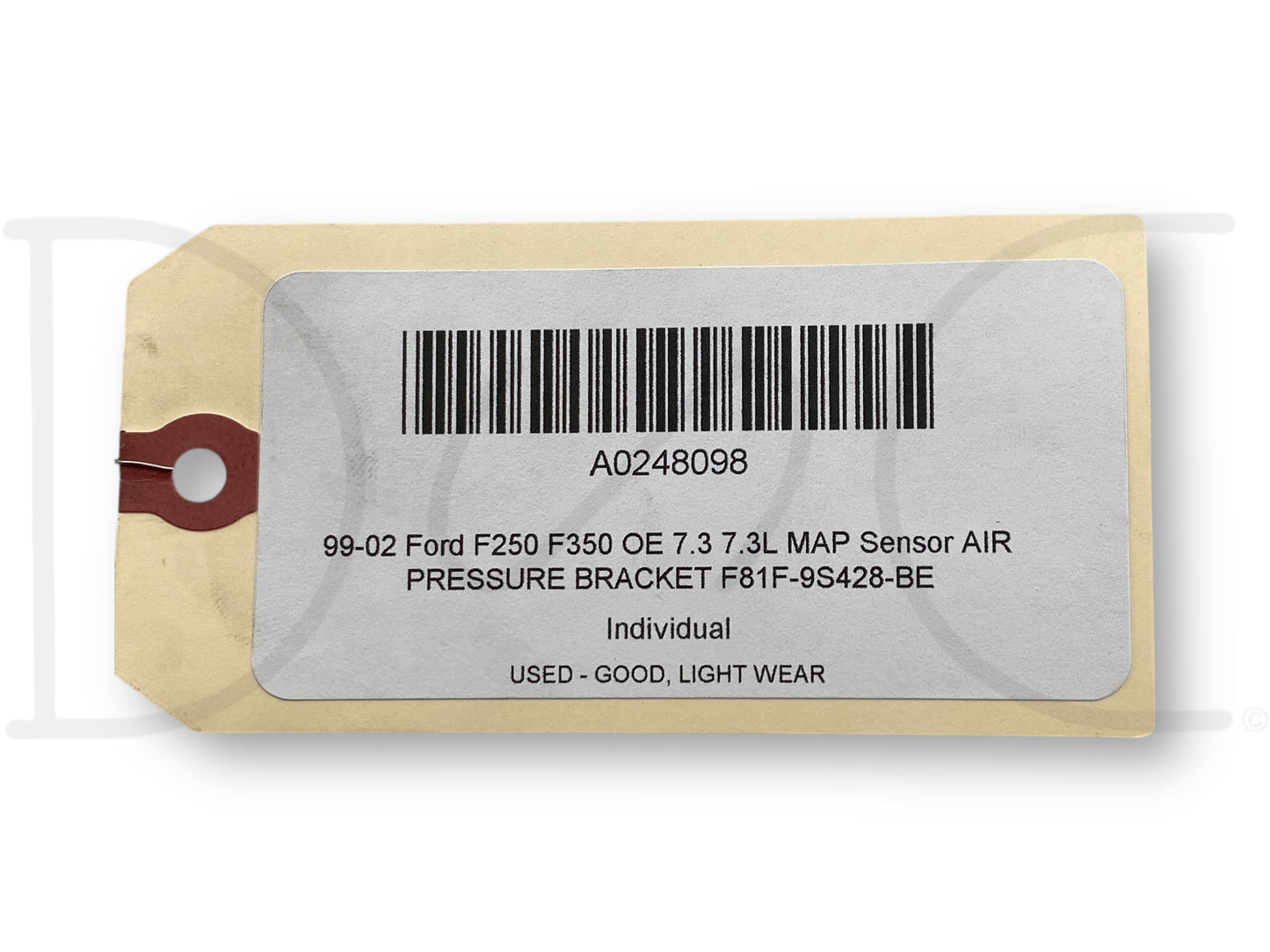 99-02 Ford F250 F350 OE 7.3 7.3L Map Sensor Air Pressure Bracket F81F-9S428-Be