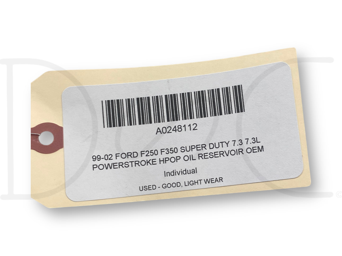 99-02 Ford F250 F350 Super Duty 7.3 7.3L Powerstroke HPOP Oil Reservoir OEM