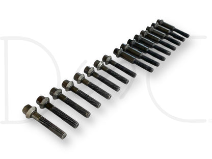99-02 Ford F250 F350 7.3 7.3L Fuel Injector Retainer Bolts OE Bolt Set [16]