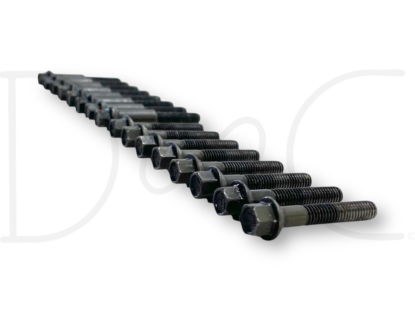 99-02 Ford F250 F350 7.3 7.3L Fuel Injector Retainer Bolts OE Bolt Set [16]