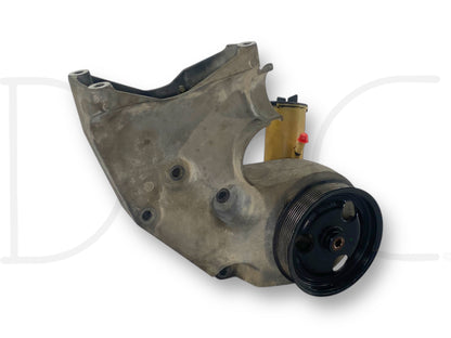 99-02 Ford F250 F350 7.3L Power Steering Pump Alternator Bracket Pulley Assembly