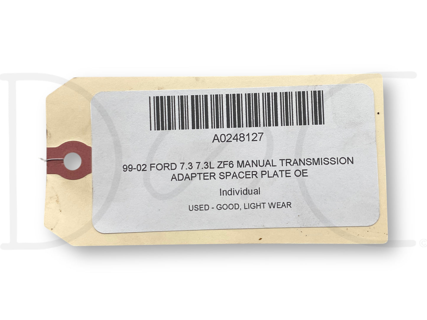 99-02 Ford 7.3 7.3L ZF6 Manual Transmission Adapter Spacer Plate OE