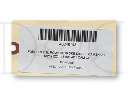 Ford 7.3 7.3L Powerstroke Diesel Camshaft 1825912C1 1818164C1 Cam OE