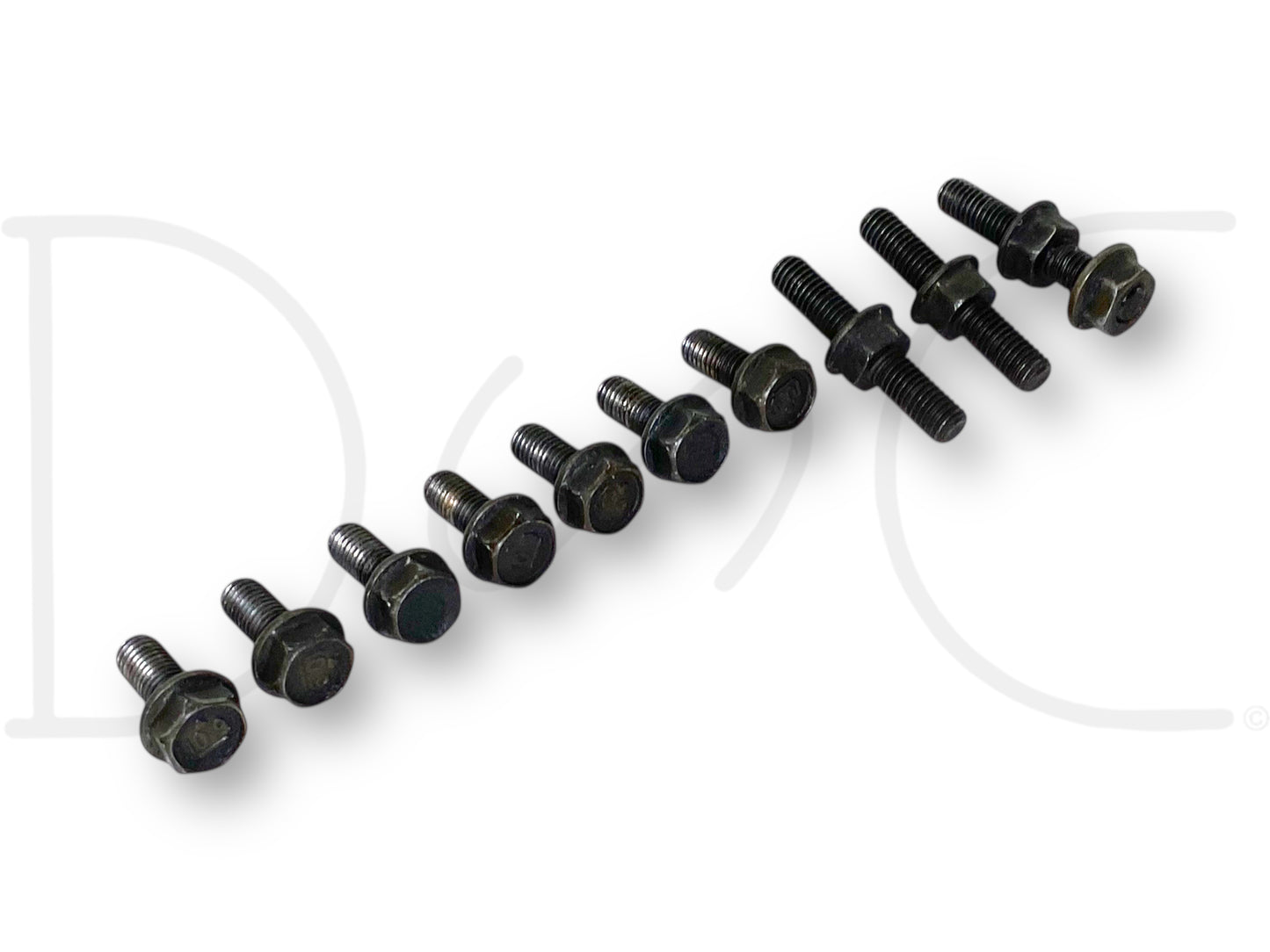 99-02 Ford F250 F350 7.3 7.3L Diesel Valve Cover Bolt Set (10) OEM Bolts & Studs