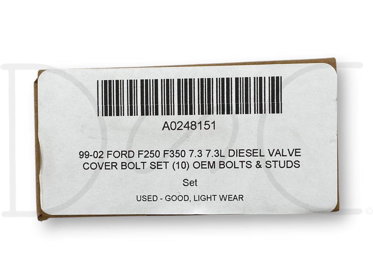 99-02 Ford F250 F350 7.3 7.3L Diesel Valve Cover Bolt Set (10) OEM Bolts & Studs