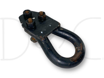 00-07 Ford F250 F350 Tow Hook Recovery Loop Black W/ Bolts Yc35-17A954