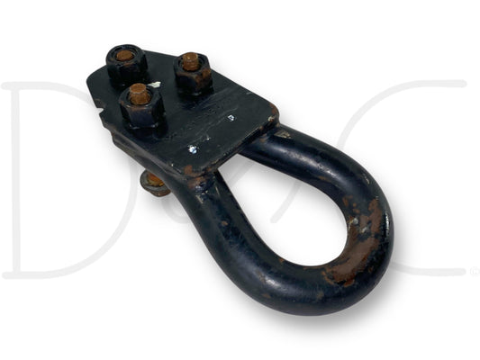 00-07 Ford F250 F350 Tow Hook Recovery Loop Black W/ Bolts Yc35-17A954
