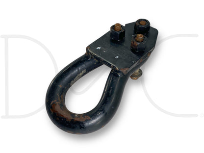 00-07 Ford F250 F350 Tow Hook Recovery Loop Black W/ Bolts Yc35-17A954