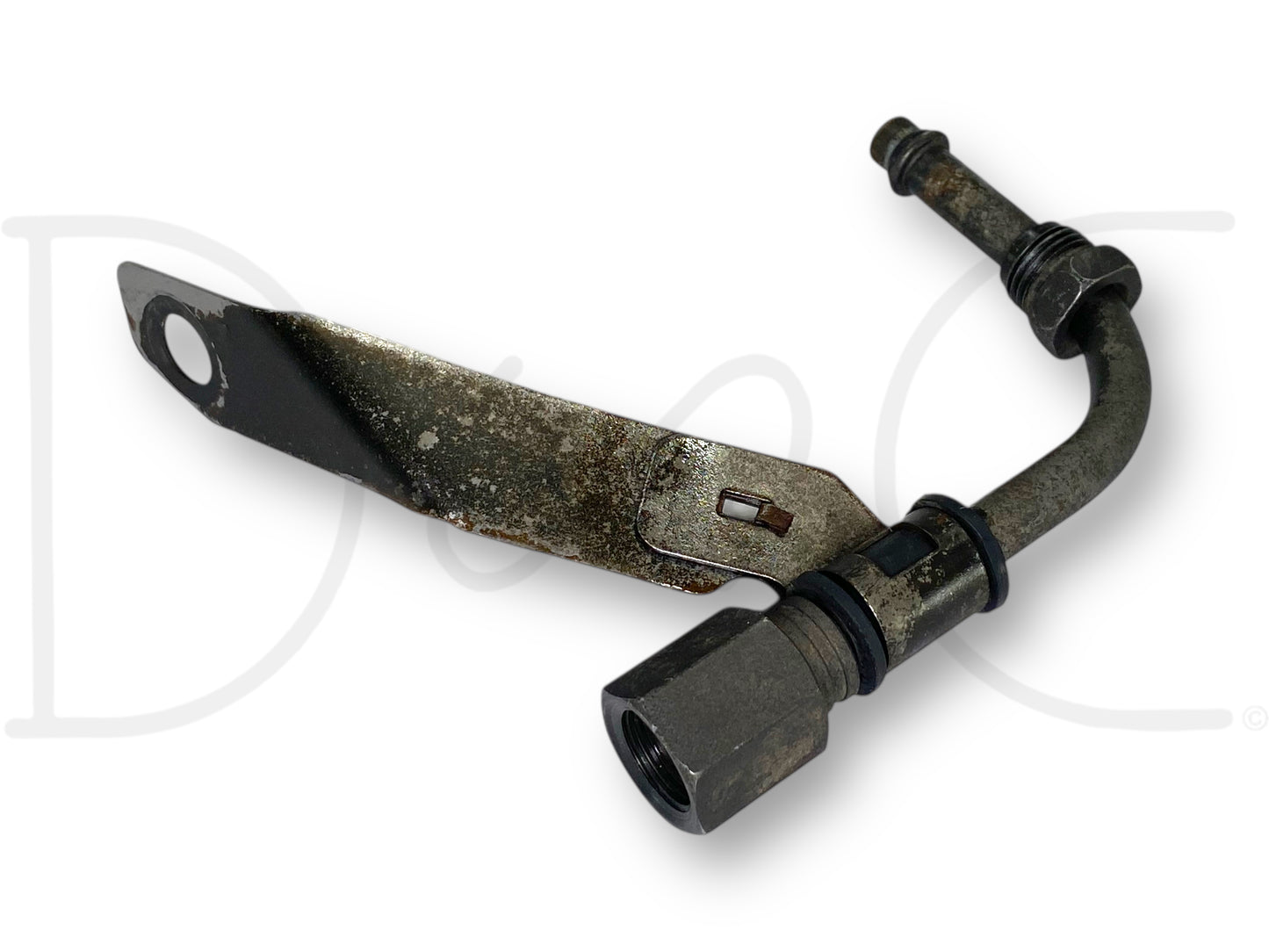 99-04 Ford F250 F350 LH Left Hydrboost Line Elbow Hose Adapter OEM