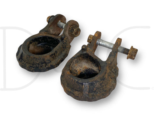 99-07 Ford F250 F350 Front Coil Spring Seat Lower Set Left Right 2WD OEM