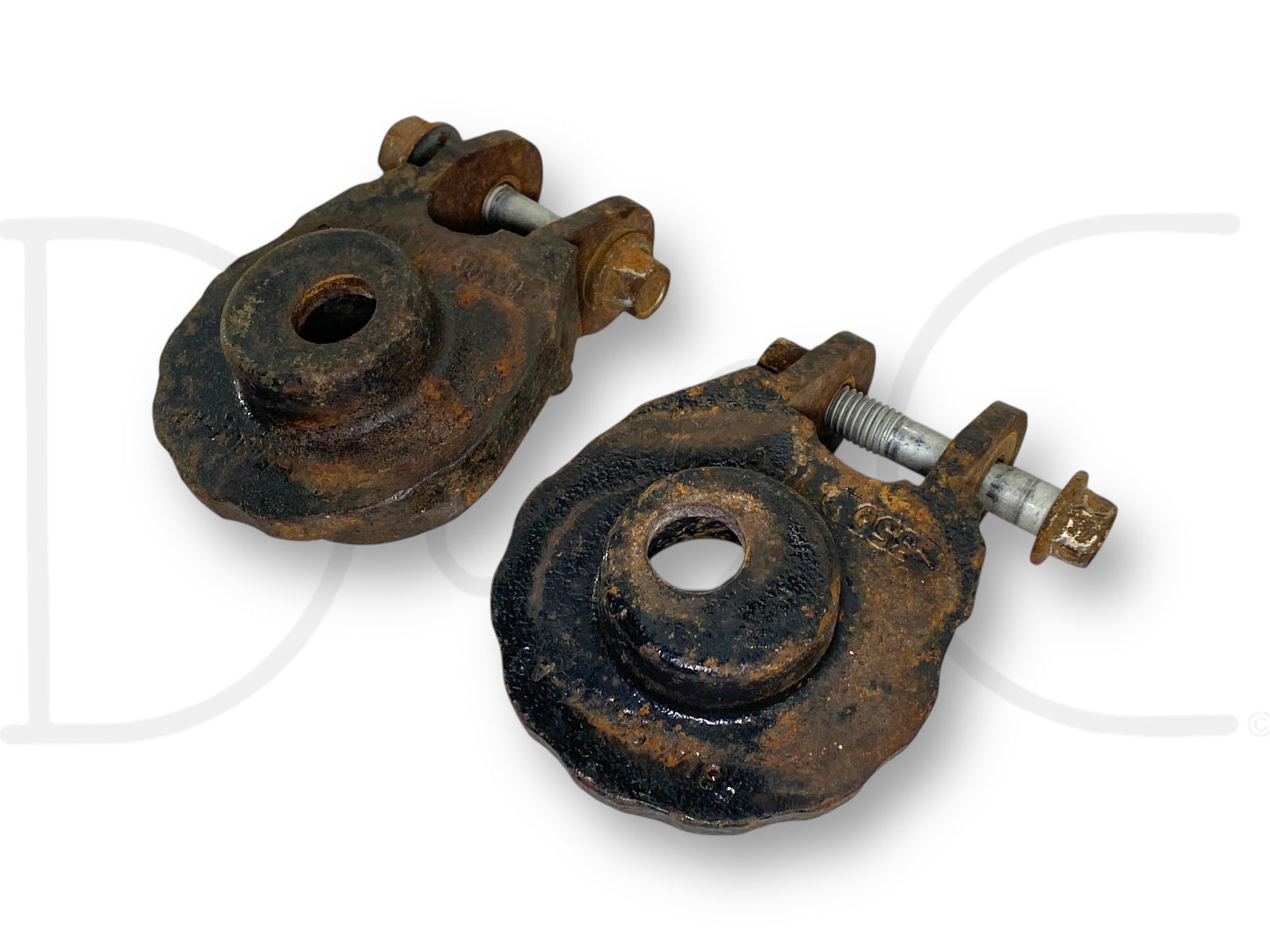 99-07 Ford F250 F350 Front Coil Spring Seat Lower Set Left Right 2WD OEM