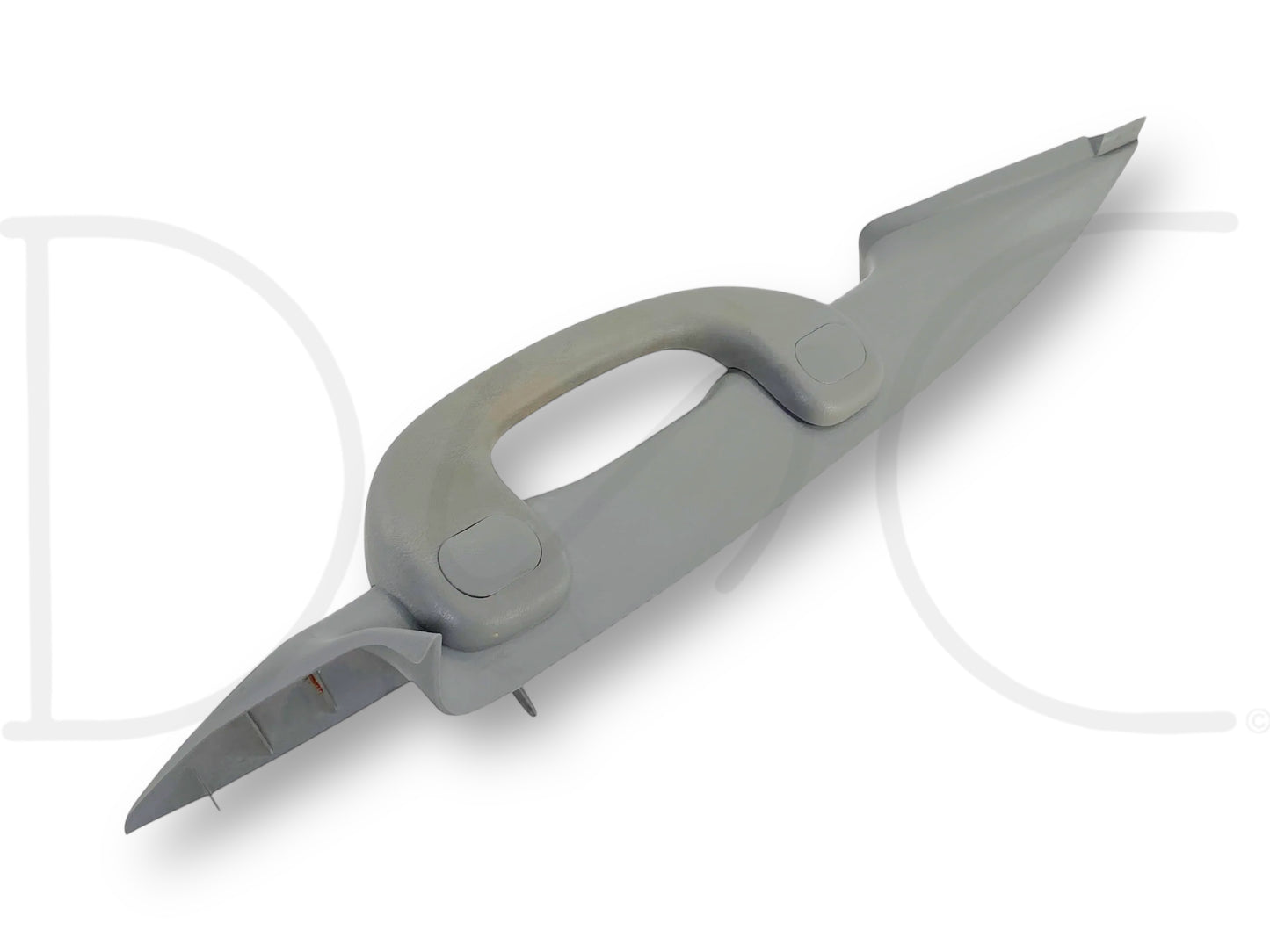 03-07 Ford F250 F350 RH Right Passenger A-Pillar Trim Grab Handle Gray OE