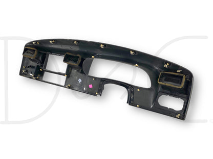 99-04 Ford F250 F350 Super Duty Dash Bezel Radio Cluster Trim Panel Gray *Blem*