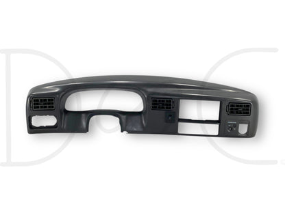 99-04 Ford F250 F350 Super Duty Dash Bezel Radio Cluster Trim Panel Gray *Blem*