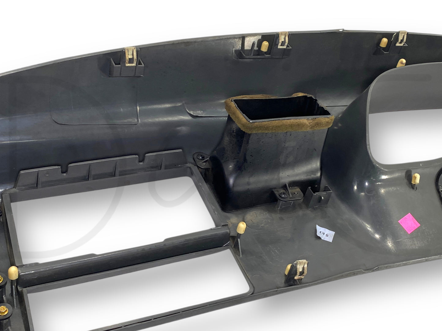 99-04 Ford F250 F350 Super Duty Dash Bezel Radio Cluster Trim Panel Gray *Blem*