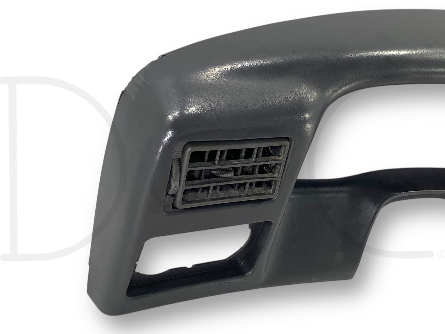 99-04 Ford F250 F350 Super Duty Dash Bezel Radio Cluster Trim Panel Gray *Blem*