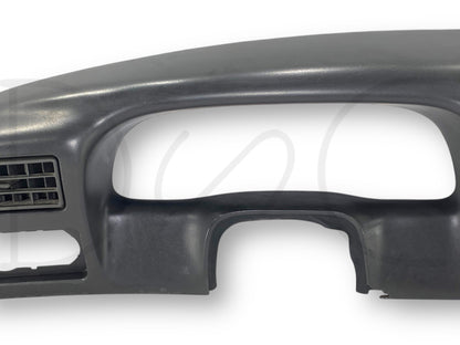 99-04 Ford F250 F350 Super Duty Dash Bezel Radio Cluster Trim Panel Gray *Blem*