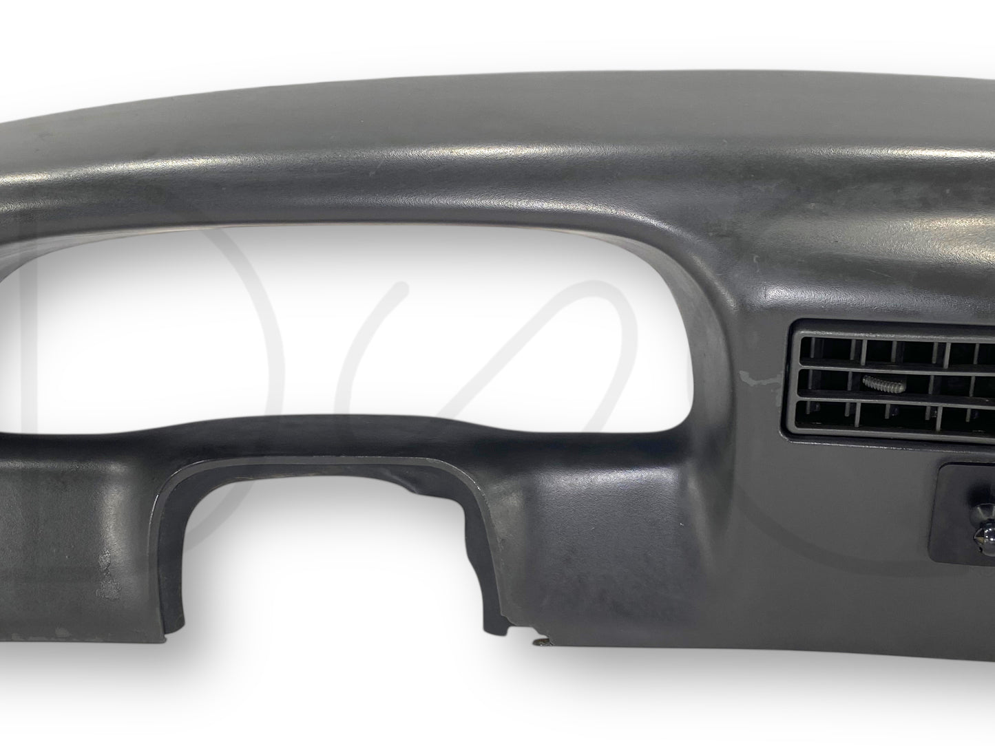 99-04 Ford F250 F350 Super Duty Dash Bezel Radio Cluster Trim Panel Gray *Blem*