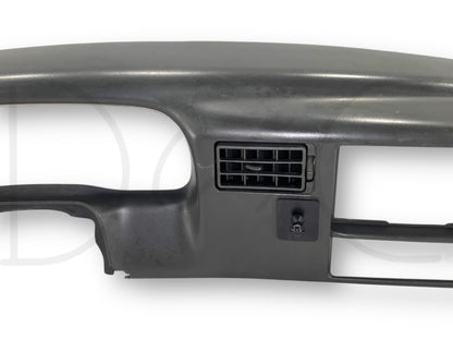 99-04 Ford F250 F350 Super Duty Dash Bezel Radio Cluster Trim Panel Gray *Blem*