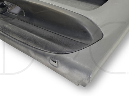 99-07 Ford F250 F350 XLT LH Left Driver Front Door Panel Power Gray OE *Blem*