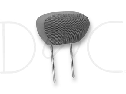 01-07 Ford F250 F350 Super Cab Front Seat Head Rest Headrest Gray Cloth OE