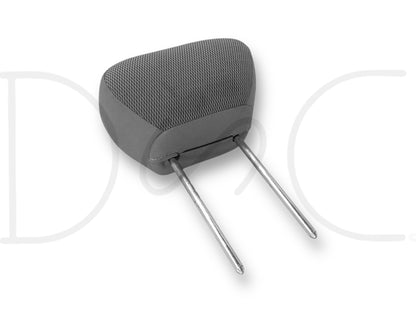01-07 Ford F250 F350 Super Cab Front Seat Head Rest Headrest Gray Cloth OE