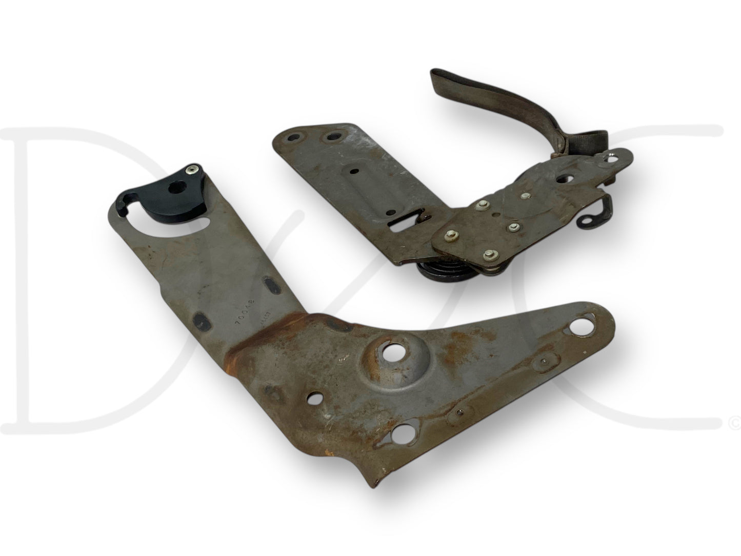 99-10 Ford F250 F350 Jump Seat Center Console Hinge Set OE Hinges
