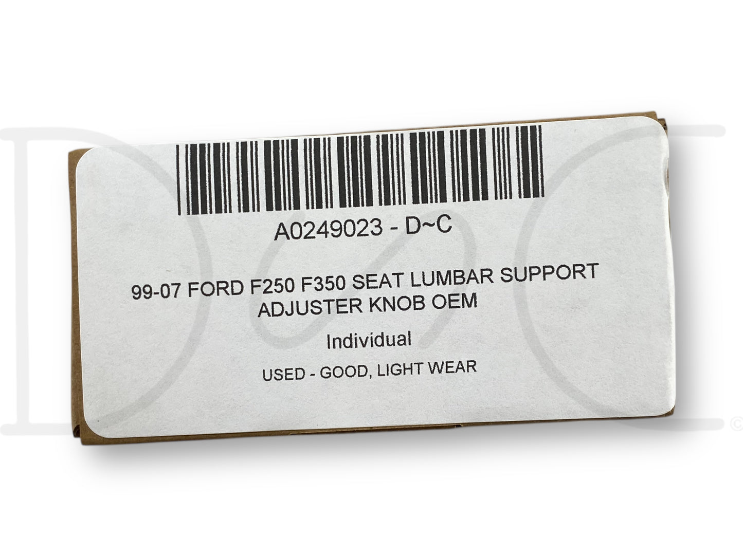 99-07 Ford F250 F350 Seat Lumbar Support Adjuster Knob OEM