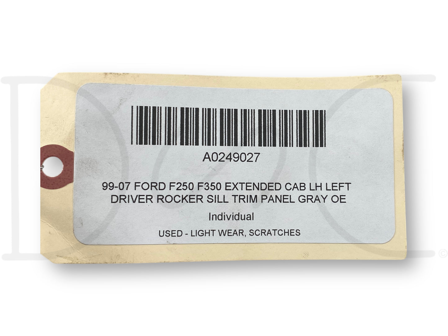99-07 Ford F250 F350 Extended Cab LH Left Driver Rocker Sill Trim Panel Gray OE