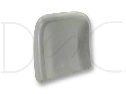 01-07 Ford F250 F350 LH Left Driver Front Seat Back Plastic Trim Gray OEM