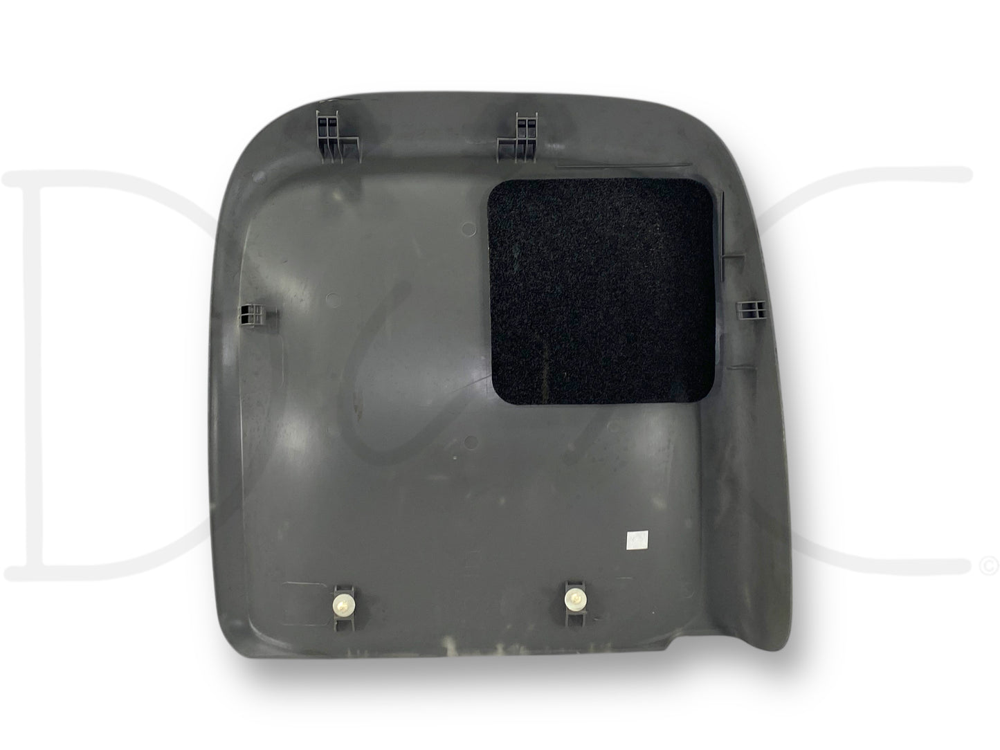 01-07 Ford F250 F350 LH Left Driver Front Seat Back Plastic Trim Gray OEM