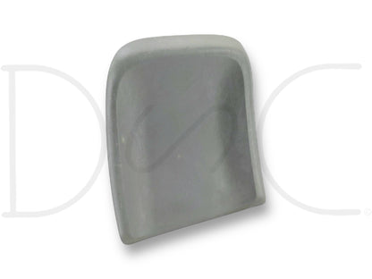 01-07 Ford F250 F350 RH Right Passenger Front Seat Back Plastic Trim Gray