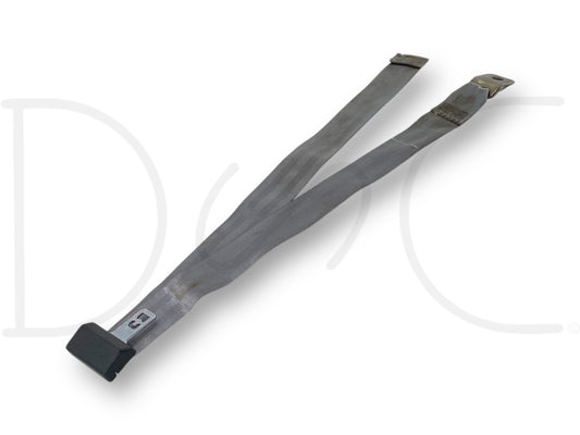 99-07 Ford F250 F350 Extended Cab Rear Back Seat Center Seatbelt Lap Belt Gray