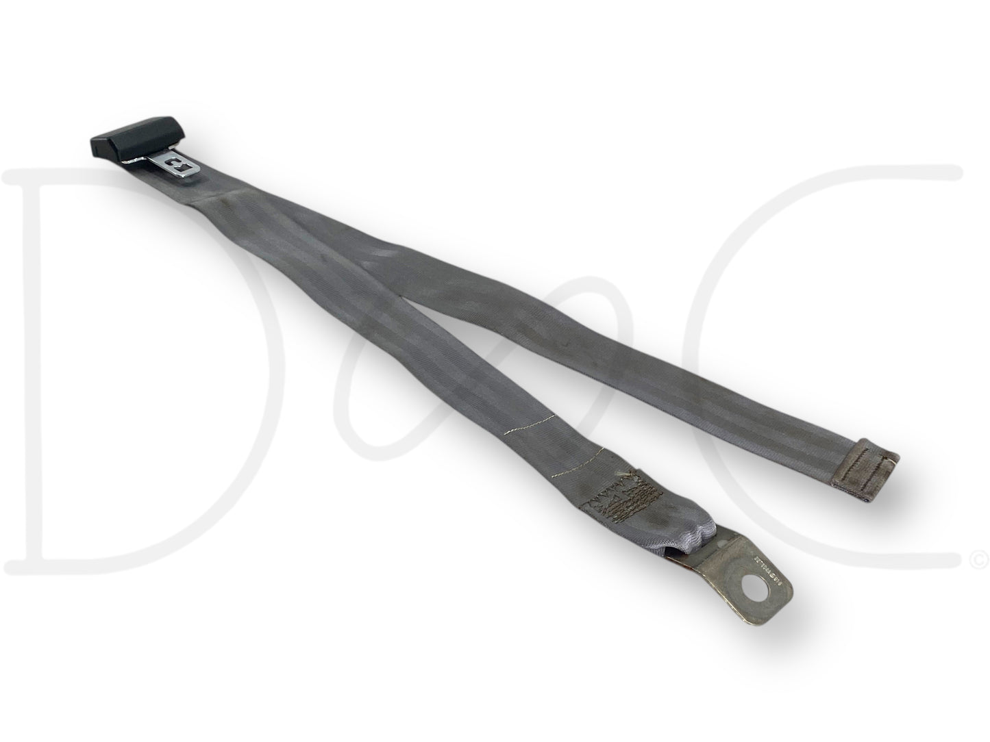 99-07 Ford F250 F350 Extended Cab Rear Back Seat Center Seatbelt Lap Belt Gray