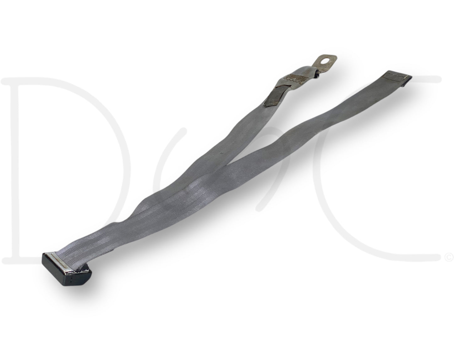 99-07 Ford F250 F350 Extended Cab Rear Back Seat Center Seatbelt Lap Belt Gray