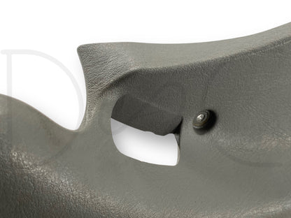 99-07 Ford F250 F350 Super Cab RH Right Passenger Seat Side Trim Bezel Gray