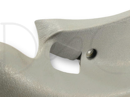 99-07 Ford F250 F350 Super Cab RH Right Passenger Seat Side Trim Bezel Gray