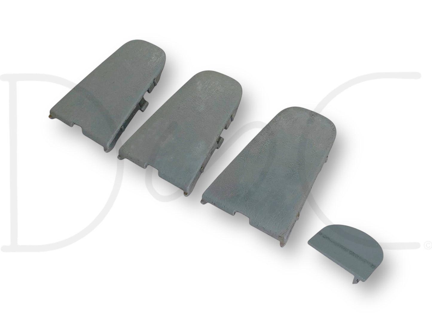 99-07 Ford F250 F350 Super Duty Dashboard Dash Bolt Cover Trim Set Gray OE