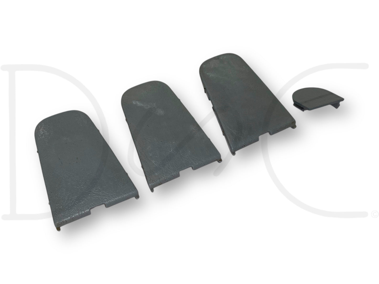 99-07 Ford F250 F350 Super Duty Dashboard Dash Bolt Cover Trim Set Gray OE