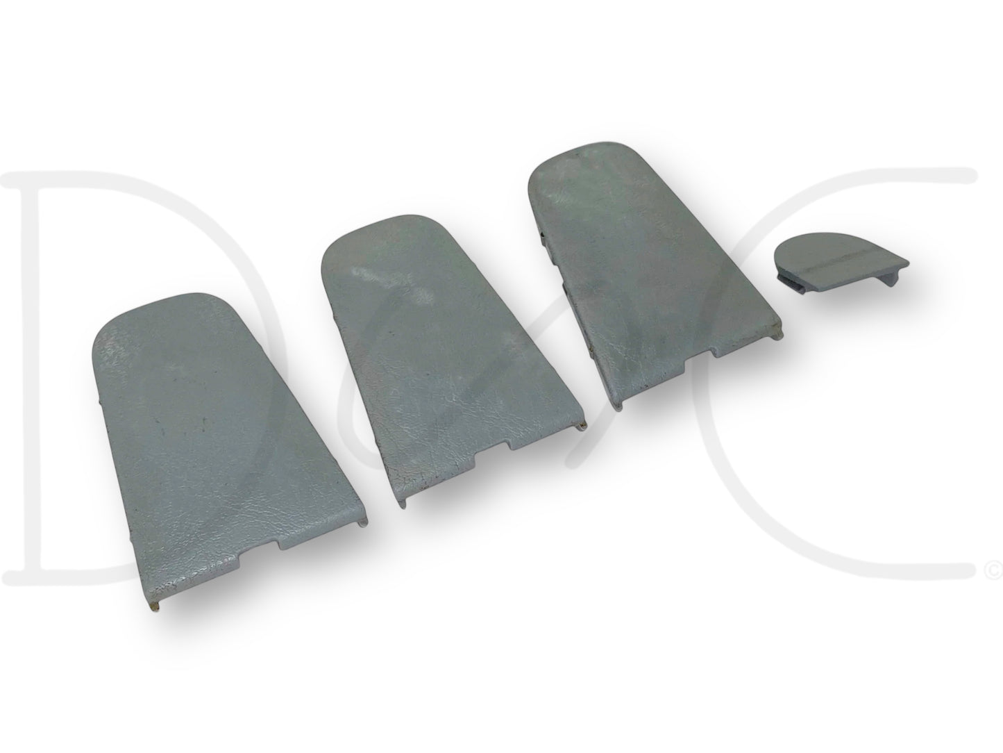 99-07 Ford F250 F350 Super Duty Dashboard Dash Bolt Cover Trim Set Gray OE