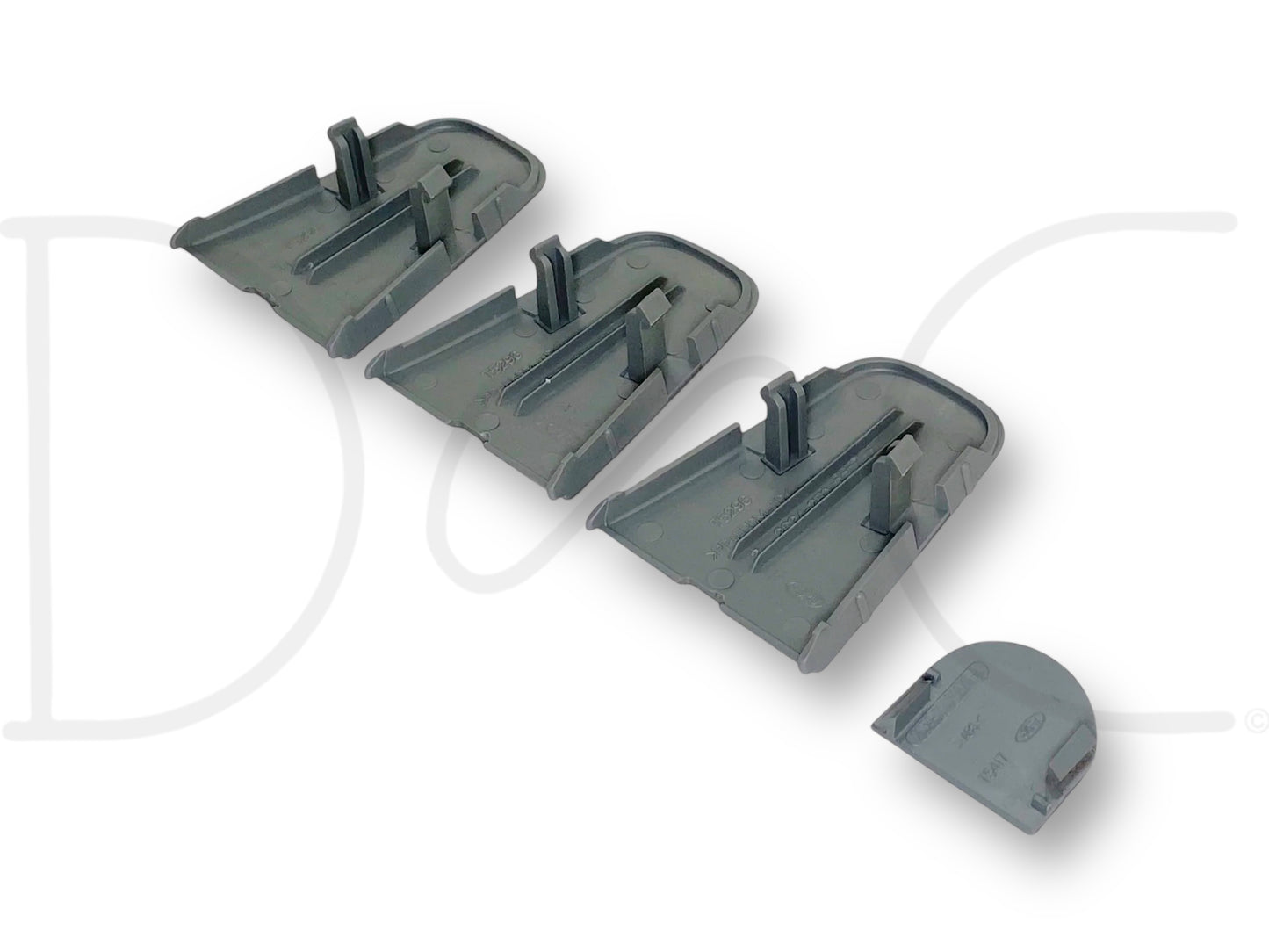 99-07 Ford F250 F350 Super Duty Dashboard Dash Bolt Cover Trim Set Gray OE
