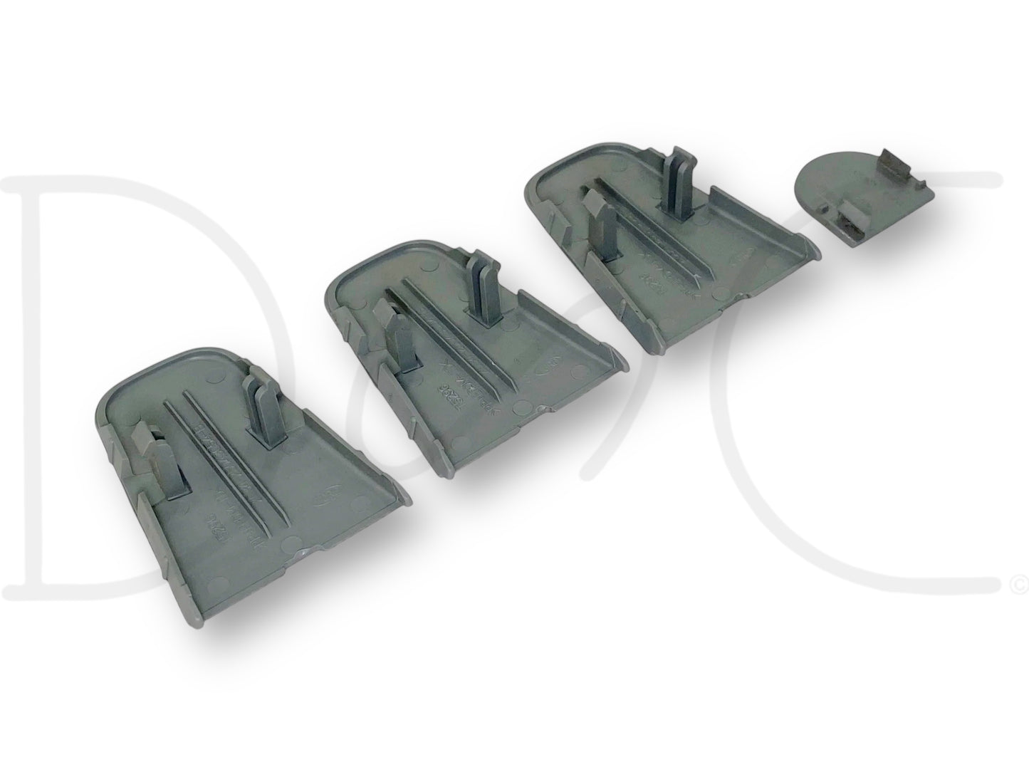 99-07 Ford F250 F350 Super Duty Dashboard Dash Bolt Cover Trim Set Gray OE