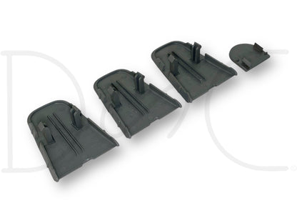 99-07 Ford F250 F350 Super Duty Dashboard Dash Bolt Cover Trim Set Gray OE